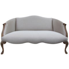 Queen Anne Style Settee
