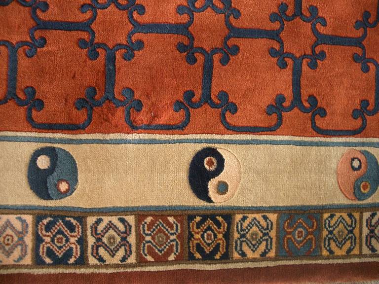 Tapis tibétain Excellent état - En vente à New York, NY