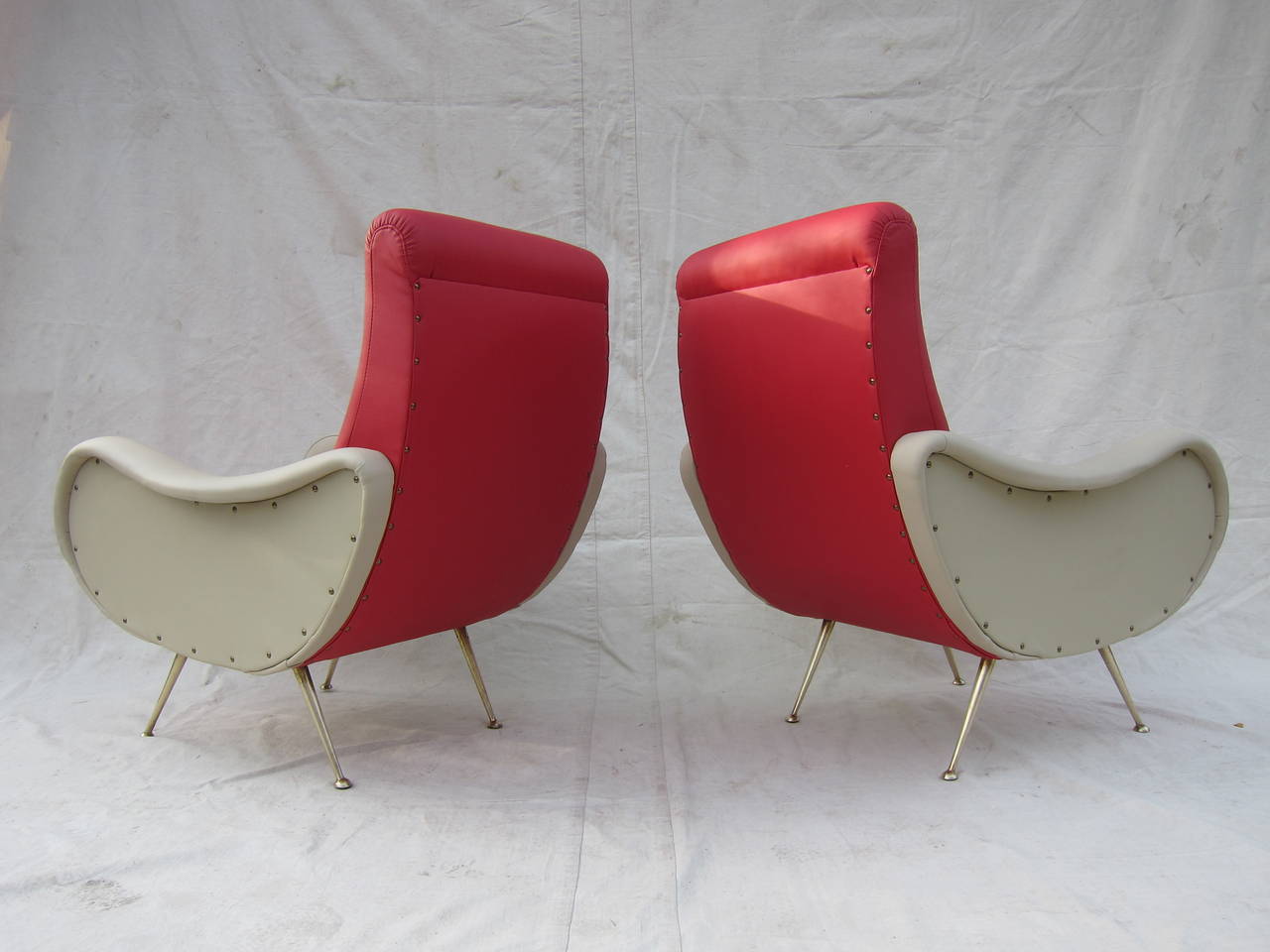 Mid-Century Modern Mid-Century Italian Lounge Chairs