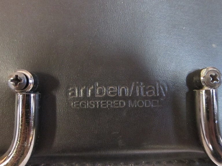 Mid-20th Century Arrben Leather Chairs
