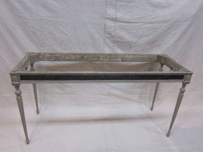 Gustavian Console Table For Sale 4