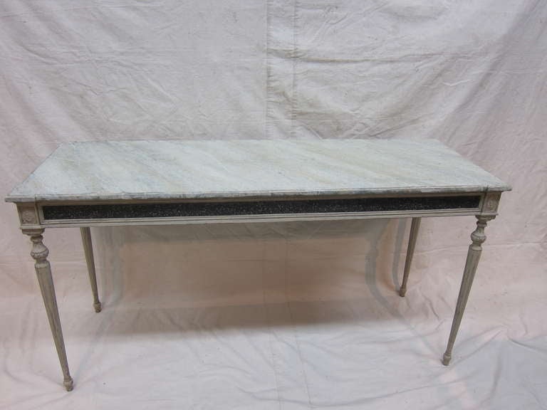 Swedish Gustavian Console Table For Sale