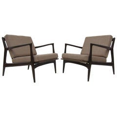 Pair IB Kofod Larsen Lounge Chairs