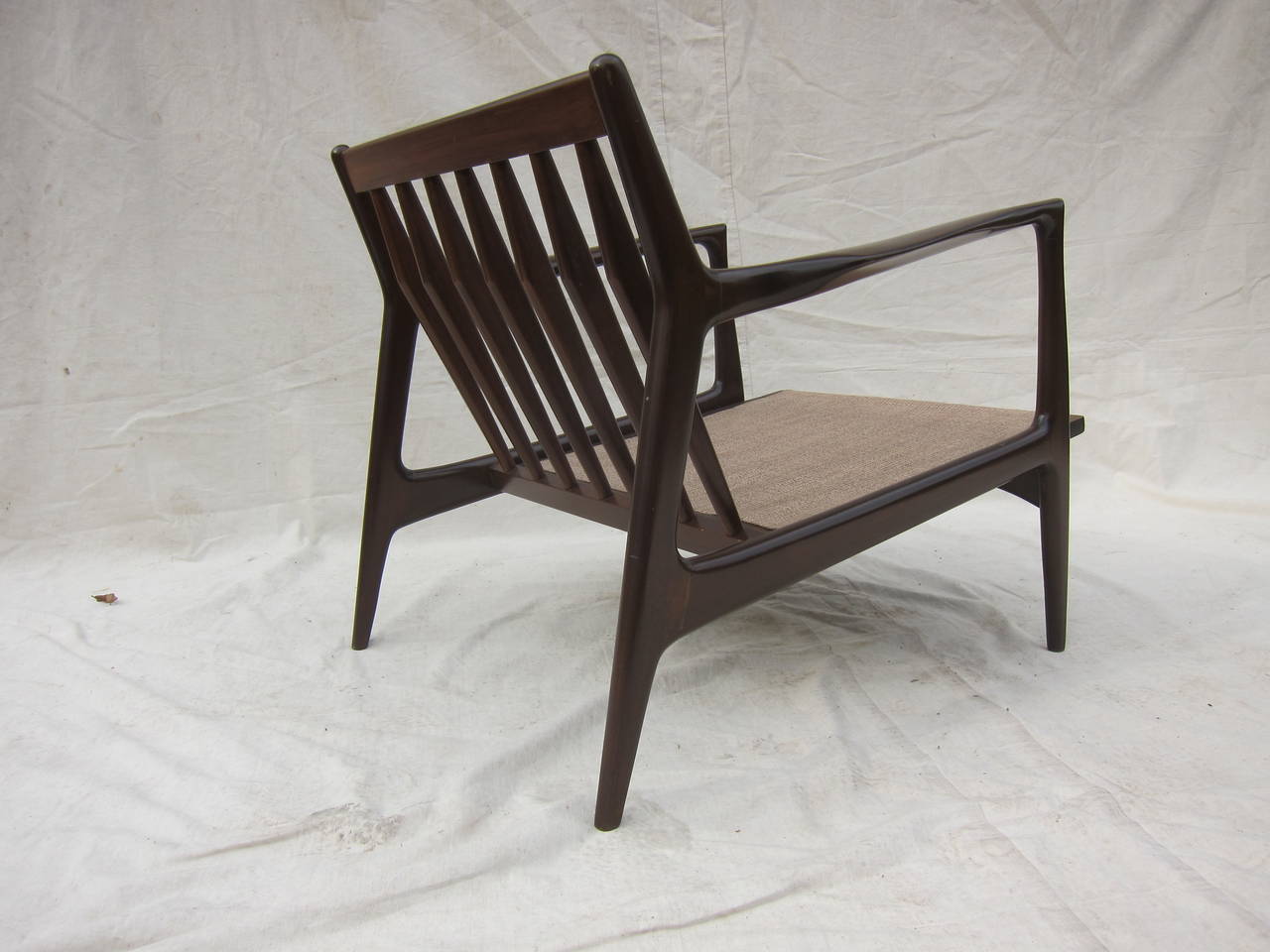 Pair IB Kofod Larsen Lounge Chairs 4
