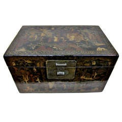 Chinoiserie Painted Box