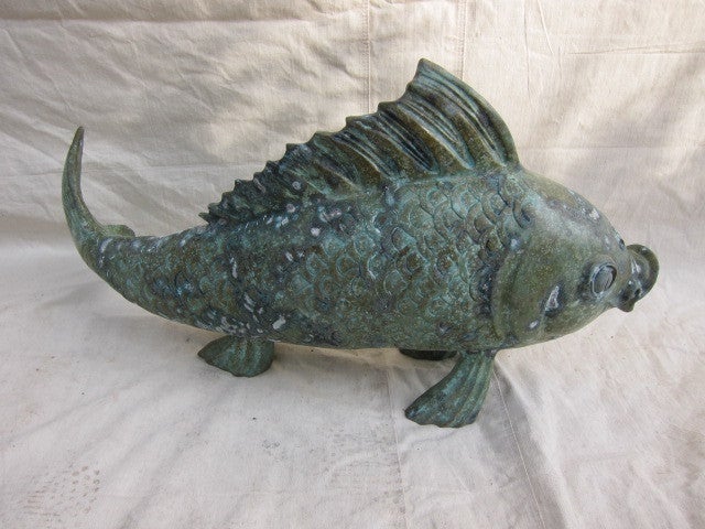 carp sculpture