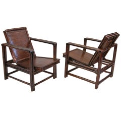 Bamboo Chair Set