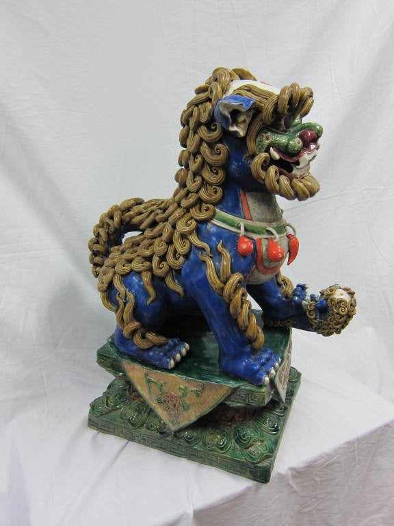 Qing Chinese Foo Dogs