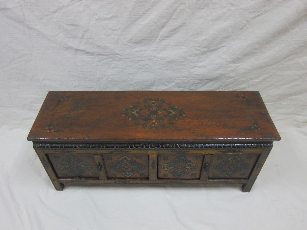 Antique Tibetan Low Table Coffer