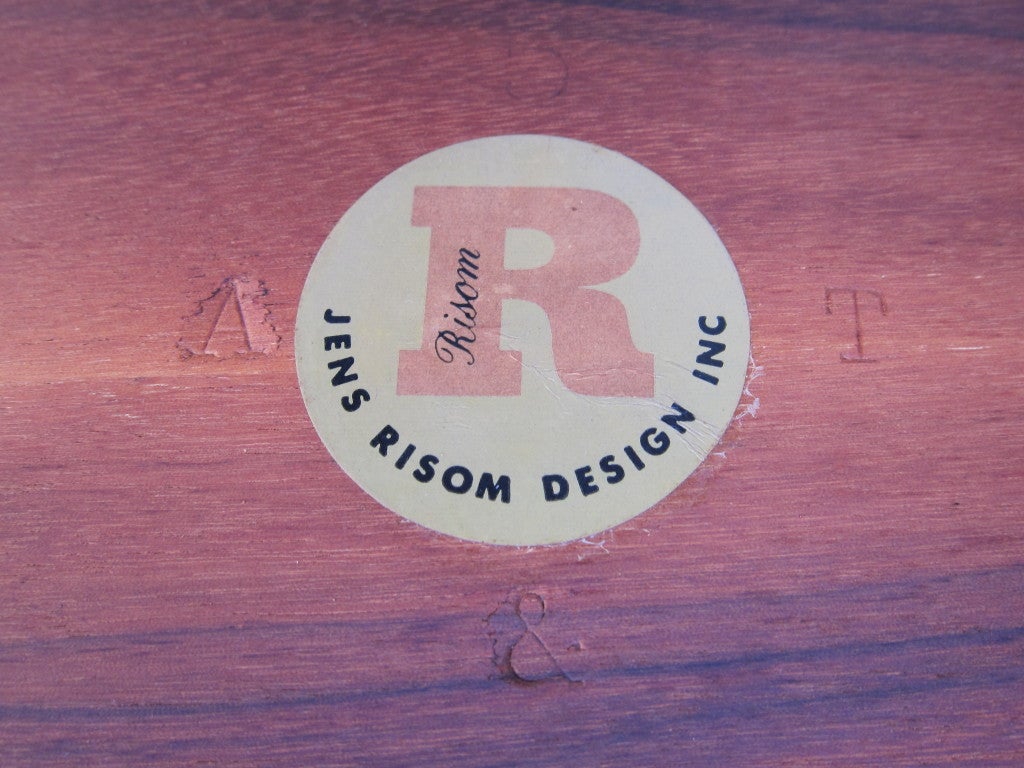 Mid-20th Century Jens Risom Tandem Seat Table