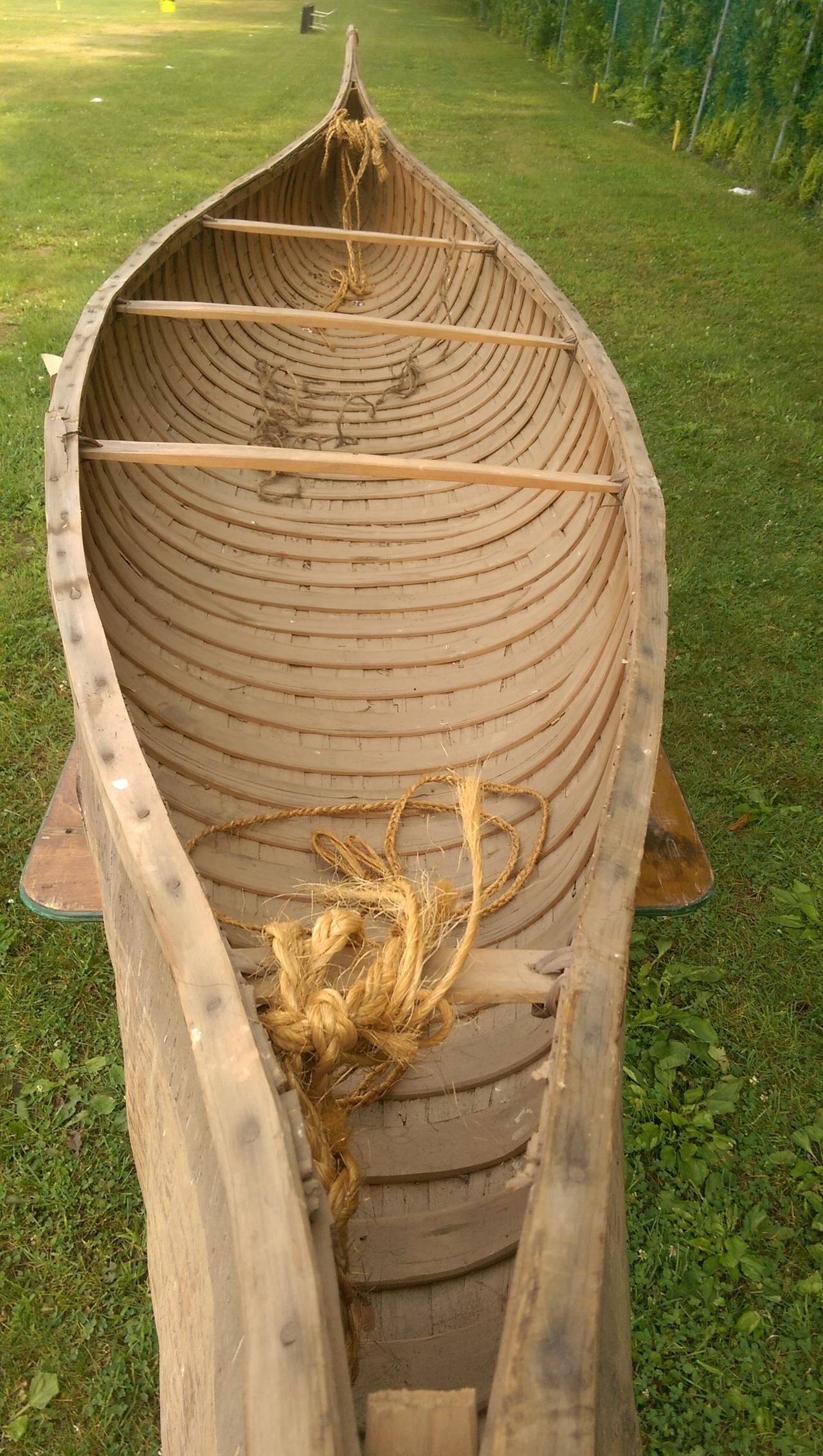 birchbark canoe for sale