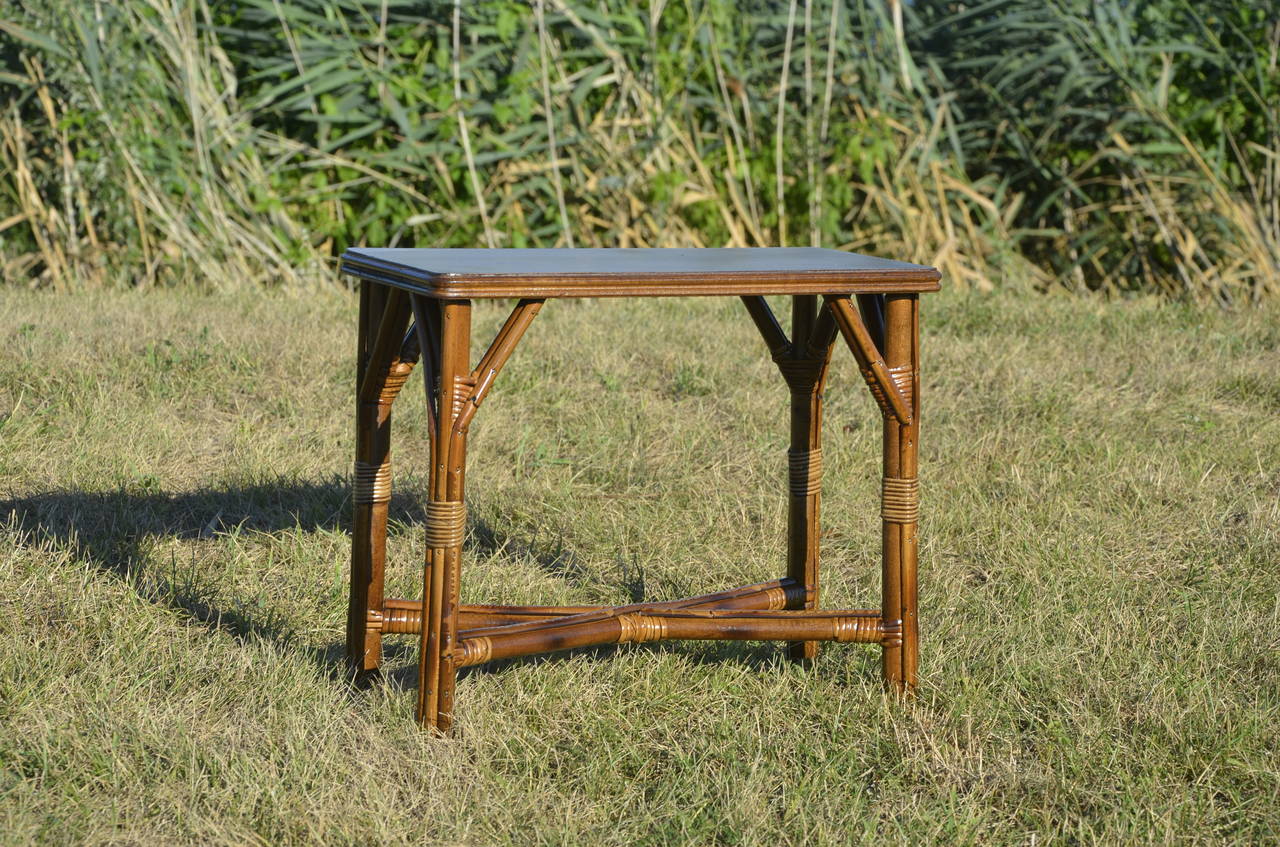 Antique Ypsilanti Stick Wicker Set at 1stDibs