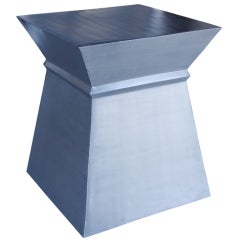Monolithic Dining Table Base Style of Brancusi