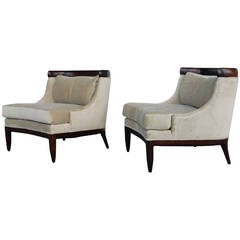 Pair of Mid Century Tub Chairs