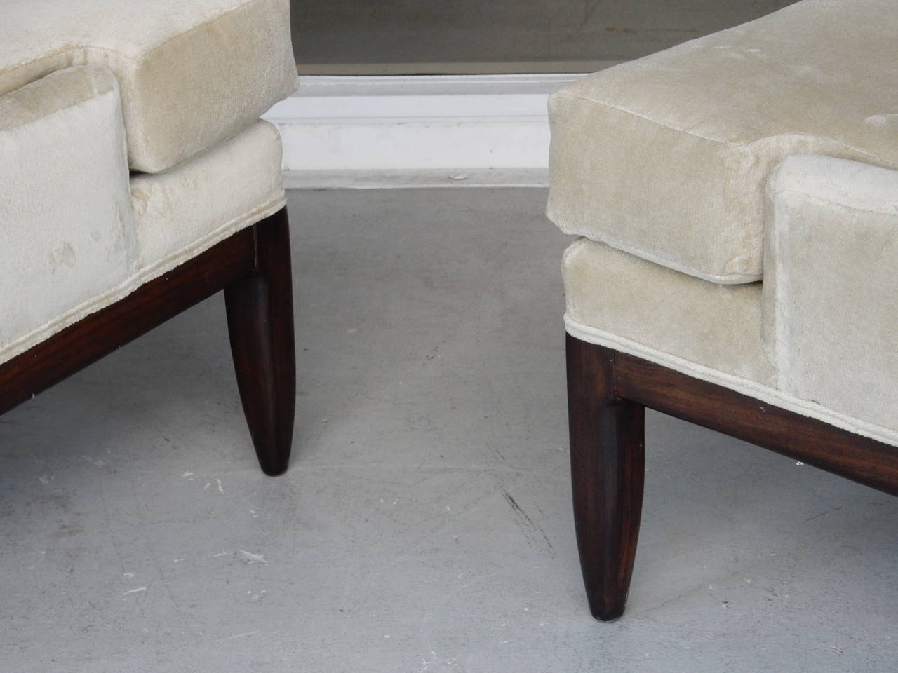 Pair of Mid Century Tub Chairs 2