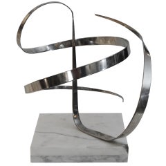 La prima scultura cinetica di Michael Cutler, 1977