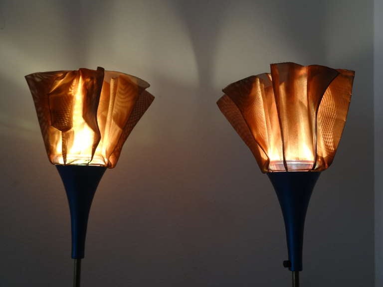 Paire de lampes sculpturales de Trimble en vente 4