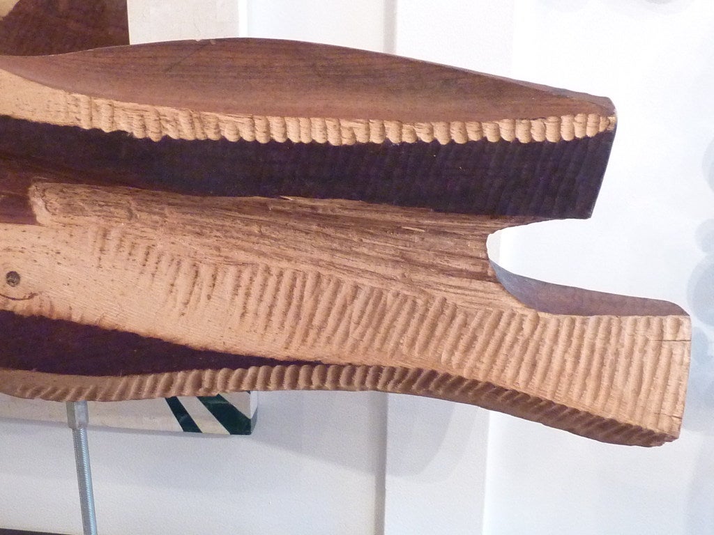 Mid Century Wood Sculpture 1