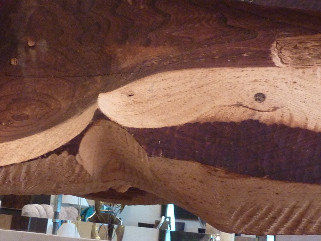 Mid Century Wood Sculpture 2