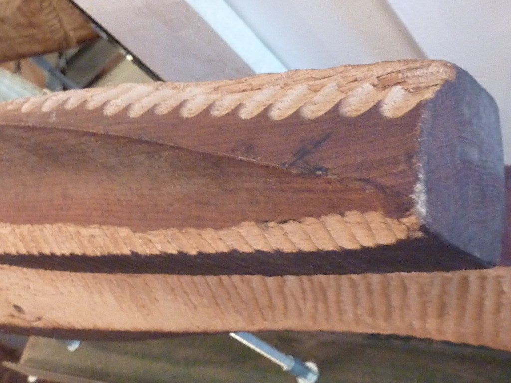 Mid Century Wood Sculpture 4