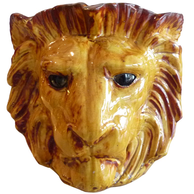 Large Lion Jardiniere by Anthony Redmile