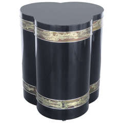Black Lacquer Mastercraft Table