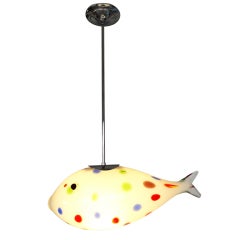 Murano Fish Chandelier, 1960s