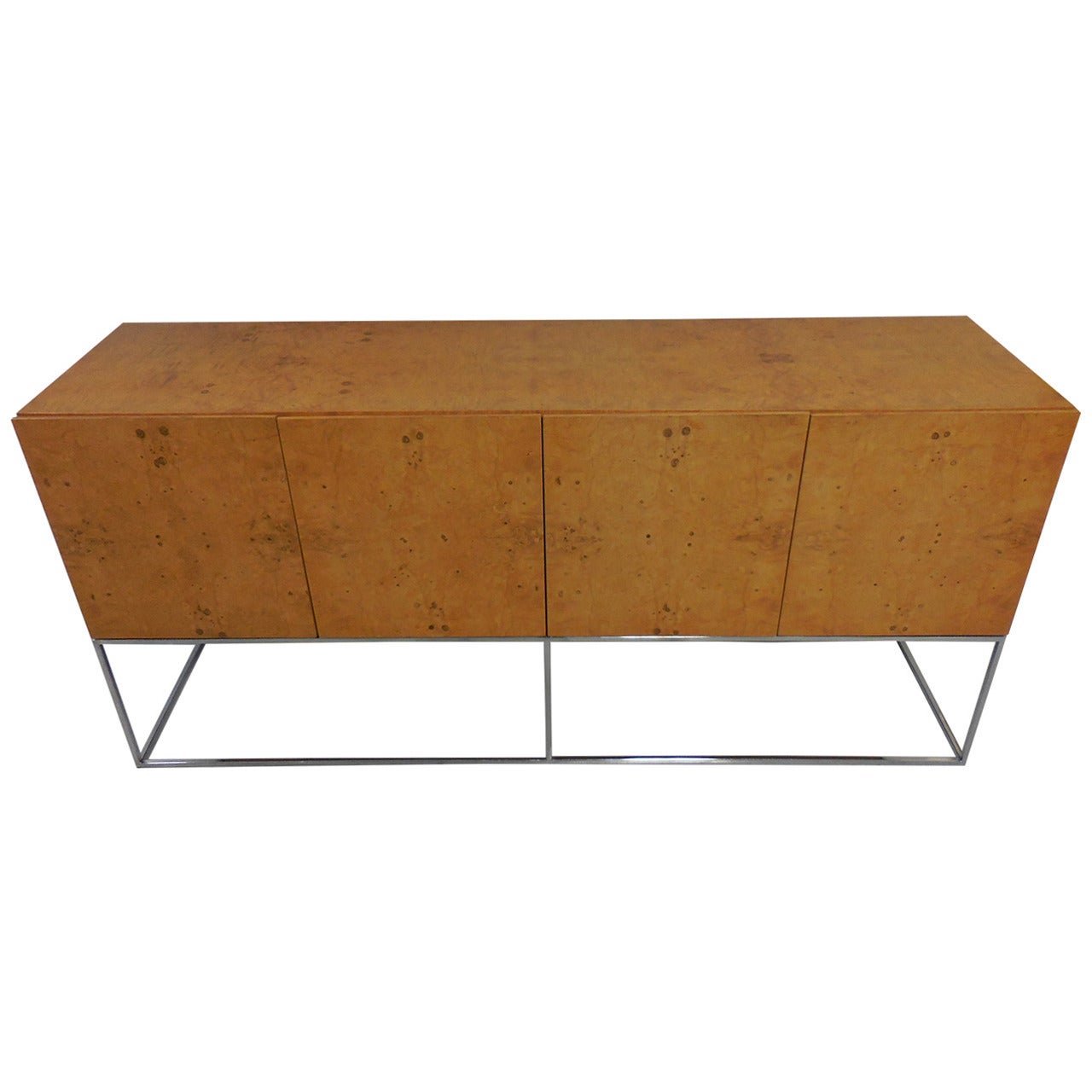 Minimalist Sideboard Cabinet by Milo Baughman