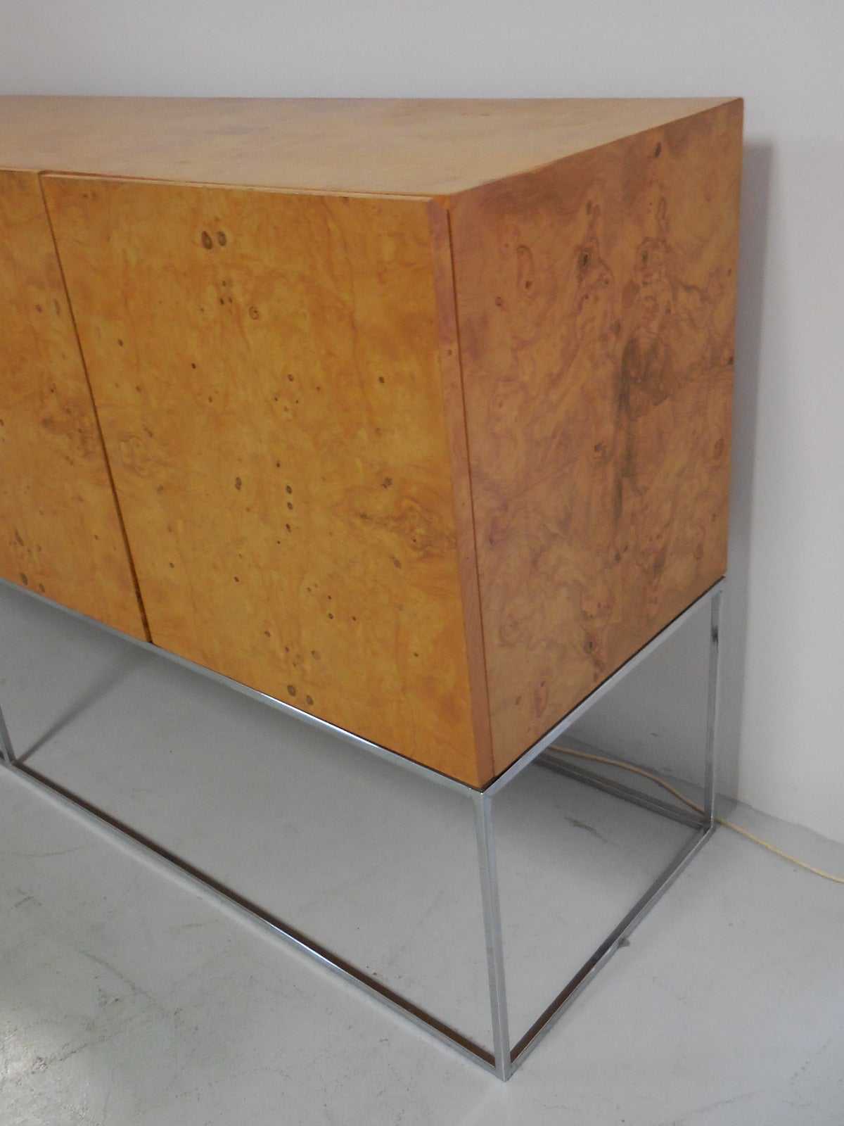 American Minimalist Sideboard Cabinet by Milo Baughman