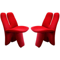Pair of Sculptural POP ART Chairs