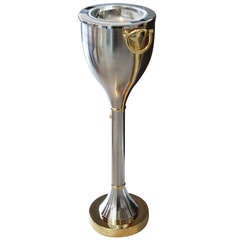 Vintage Gucci Caviar-Champagne Bucket Stand