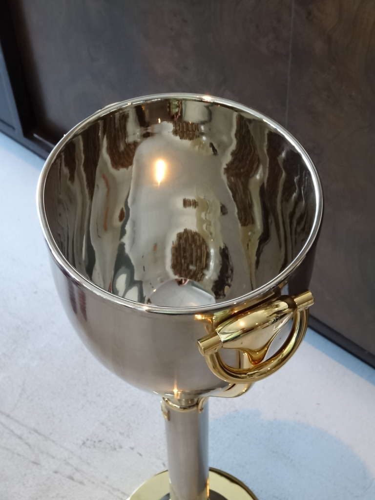 Gucci Caviar-Champagne Bucket Stand at 1stDibs