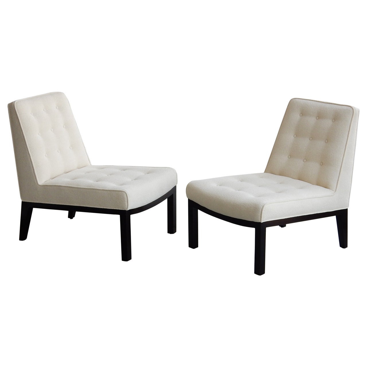 Pair of Dunbar Lounge Chairs by Edward Wormley