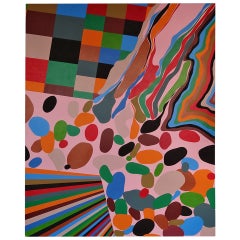 Grande peinture sur carton