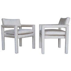 Pair of Milo Baughman Lounge Chairs