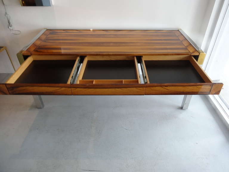 Karl Springer Custom Desk In Excellent Condition In Miami, FL