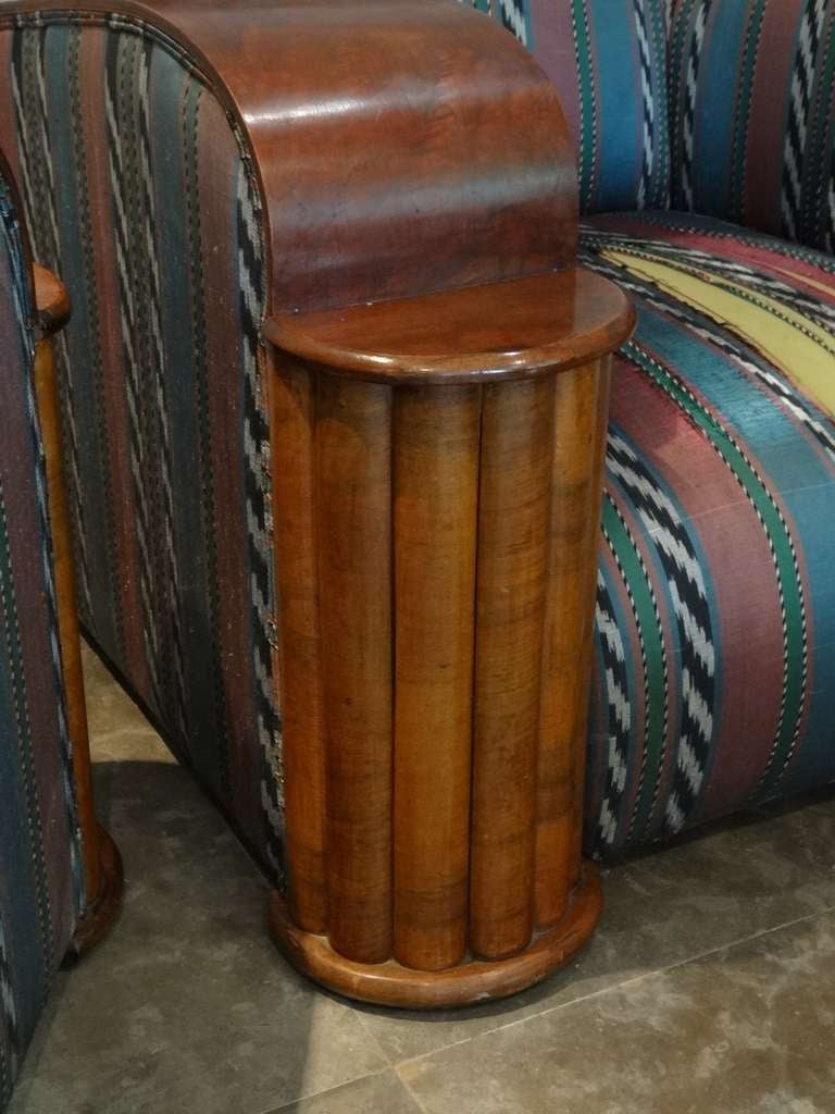 Mid-20th Century South African Art Deco Club  Chairs