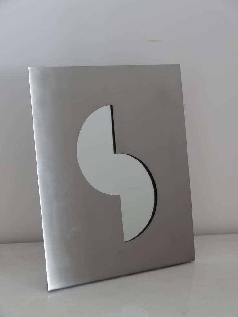 Gabriella Crespi Stainless Steel Mirror