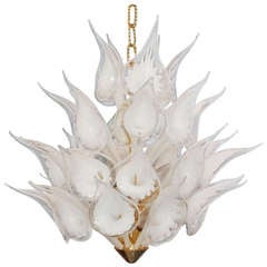 Art Glass Murano Chandelier