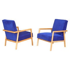 Pair of Lounge Chairs by Robsjohn Gibbings for Widdicomb