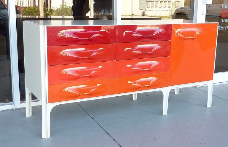 Raymond Loewy Cabinet by Doubinsky Freres In Excellent Condition In Miami, FL