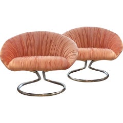 1970s Italian Floating Chairs