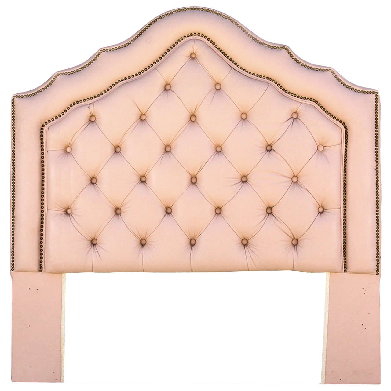 Pink Tufted Headboard For Sale