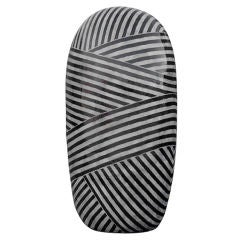 Jun Kaneko: 8 Feet TALL Dango, Black and white stripe