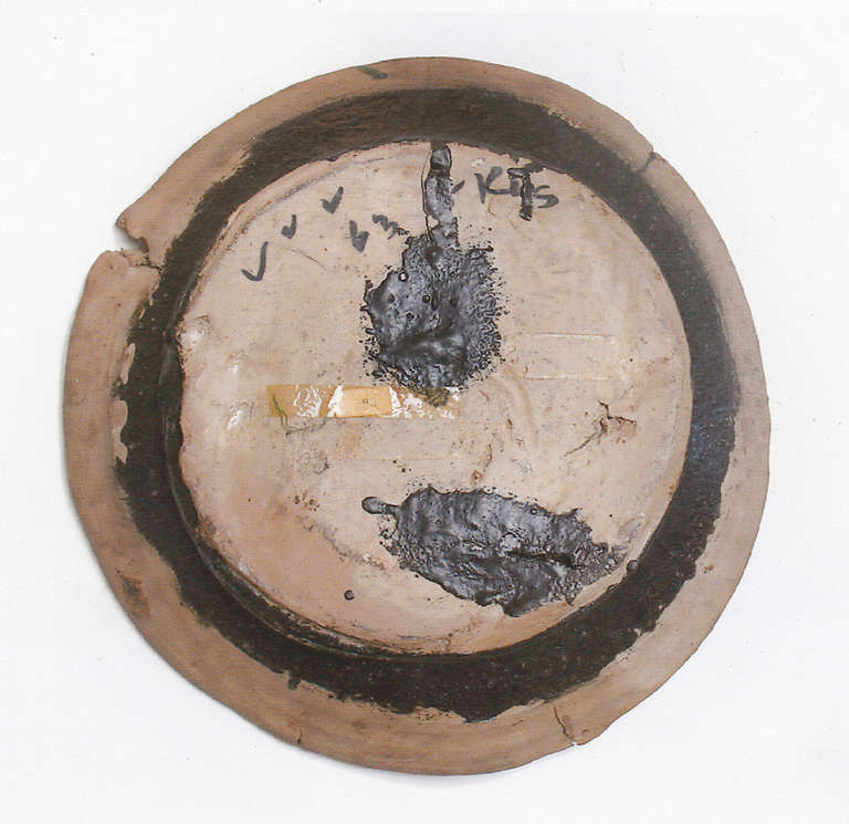 American Peter Voulkos Rare Colored Wall Hanging Platter