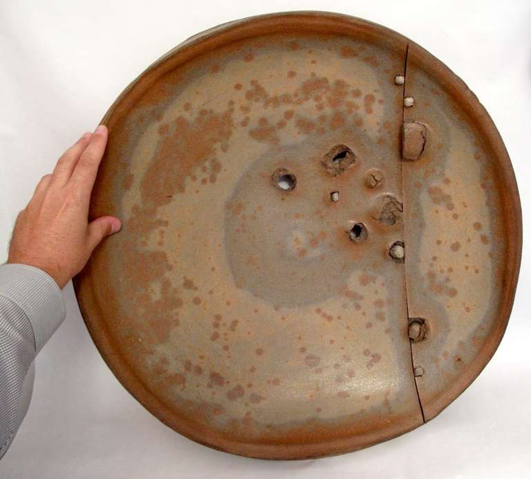 American Peter Voulkos - Matte Gas Fired Plate