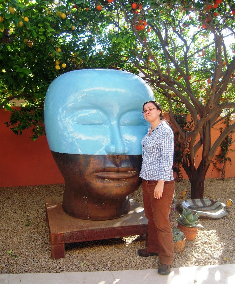 Jun Kaneko - Giant Head. In Excellent Condition In Berkeley, CA