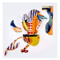 Betty Woodman - Balustrade Vase / Wall Installation