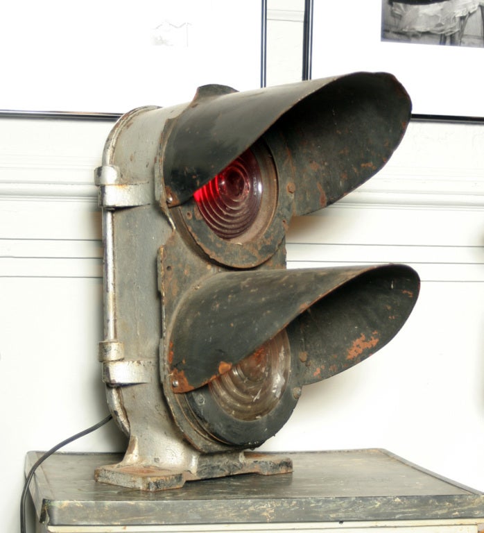 20th Century Vintage  Railroad Track Light For Sale