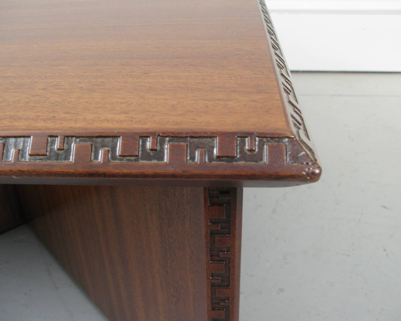 Woodwork Mid-Century Frank Lloyd Wright Coffee Table for Henredon